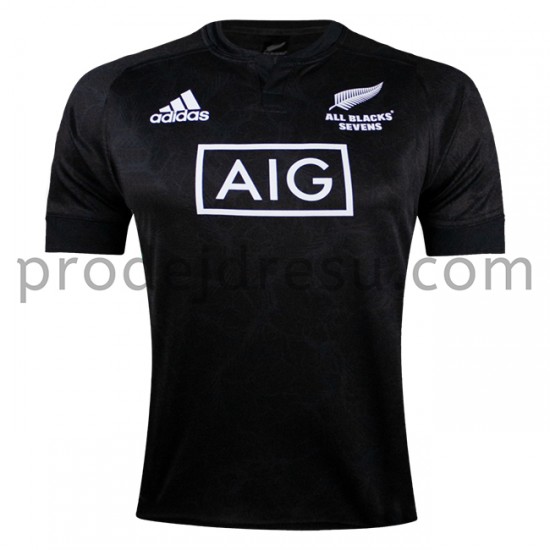 Novozélandská ragbyová reprezentace Dresy 7S Domácí 2020-2021 Krátký Rukáv