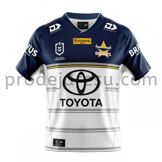 North Queensland Cowboys Rugby Dresy Venkovní 2021 Krátký Rukáv