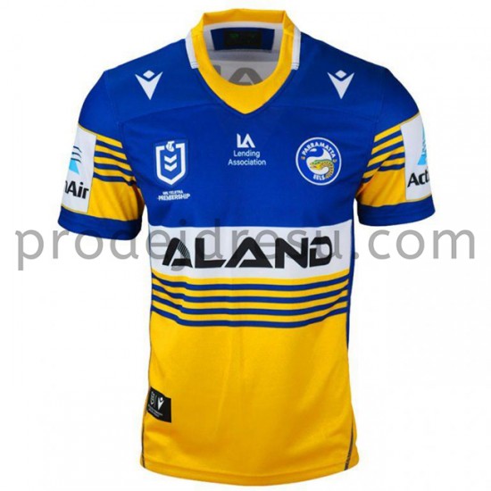 Parramatta Eels Rugby Dresy Domácí 2021 Krátký Rukáv