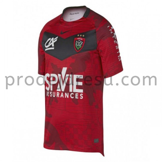 RC Toulonnais Rugby Dresy Domácí 2021-2022 Krátký Rukáv
