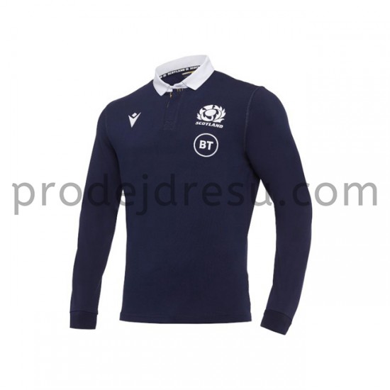 Skotská ragbyová reprezentace Dresy Domácí 2020-2021 Dlouhý Rukáv