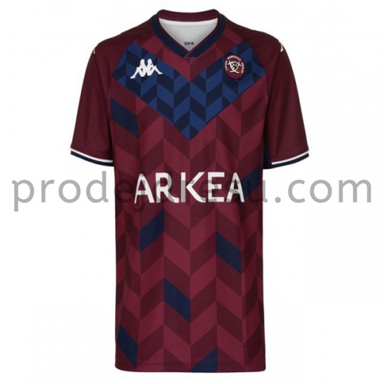Union Bordeaux Begles Rugby Dresy Domácí 2020-2021 Krátký Rukáv