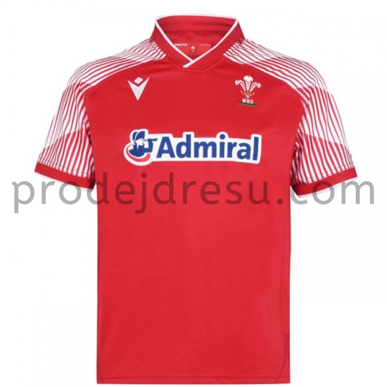 Velšská ragbyová reprezentace Dresy 7S Domácí 2020-2021 Krátký Rukáv