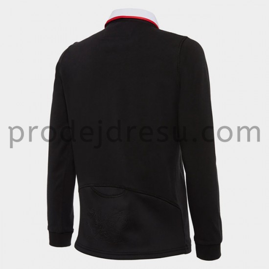 Velšská ragbyová reprezentace Dresy Classic Venkovní 2020-2021 Dlouhý Rukáv