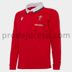 Velšská ragbyová reprezentace Dresy Classic Domácí 2020-2021 Dlouhý Rukáv