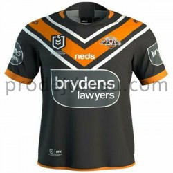 West Tigers Rugby Dresy Domácí 2020 Krátký Rukáv